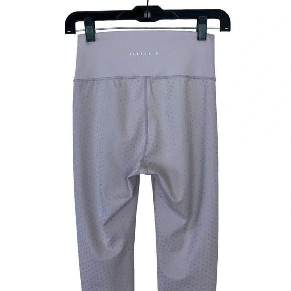 All Fenix Mini Star Print Legging M Twilight Blush 7/8 High Rise Gold Womens - Picture 5 of 12